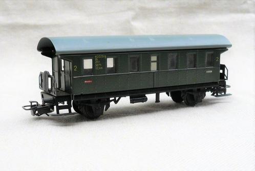 Marklin 4002 Balkonrijtuig 2e klasse.donnerbüchse., Hobby en Vrije tijd, Modeltreinen | H0, Gebruikt, Wagon, Wisselstroom, Märklin