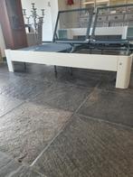 Aping auronde  180x200 x34 hoog handverstelbaar, Gebruikt, Wit, Tweepersoons, Ophalen of Verzenden