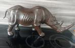 Lederen neushoorn groot, Ophalen of Verzenden, Gebruikt, Paard, Beeldje of Figuurtje