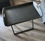 Butler tray, Ophalen of Verzenden, Zo goed als nieuw, Rond, Hout