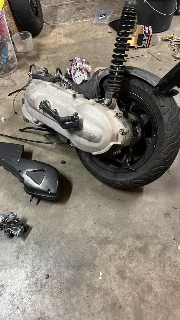 Hexa 125cc blok te ruil, Fietsen en Brommers, Brommeronderdelen | Algemeen, Gebruikt, Blok, Ophalen