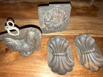 Vintage Chocoladevormen - 3 stuks, Antiek en Kunst, Ophalen of Verzenden