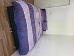 Bed boxspring 140cm, Huis en Inrichting, Ophalen, 140 cm, Zo goed als nieuw, Twijfelaar