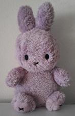 Nijntje knuffel fluffy paars lila c.a. 30 cm, Ophalen of Verzenden, Zo goed als nieuw, Konijn
