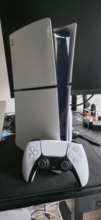 PS5 Slim Disc 1TB + Controller, Spelcomputers en Games, Spelcomputers | Sony PlayStation 5, Ophalen, Zo goed als nieuw, Playstation 5