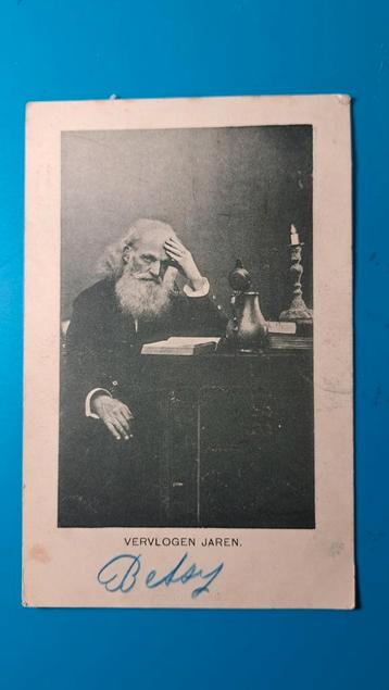 Vervlogen jaren. Jos Nuss 1903. Oude wijze man met baard beschikbaar voor biedingen
