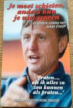 JE MOET SCHIETEN, ANDERS KUN JE NIET SCOREN., Verzamelen, Ophalen of Verzenden, Gebruikt, Overige binnenlandse clubs, Boek of Tijdschrift