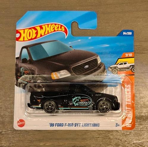 Hot Wheels '99 Ford F-150 SVT lightning, Hobby en Vrije tijd, Modelauto's | Overige schalen, Nieuw, Ophalen of Verzenden