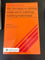 Van vereniging en stichting, coöperatie, Boeken, Ophalen of Verzenden, Gamma, Zo goed als nieuw, HBO