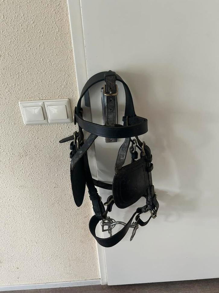 Men hoofdstel maat cob/full, Dieren en Toebehoren, Paarden en Pony's | Hoofdstellen en Tuigage, Zo goed als nieuw, Overige soorten