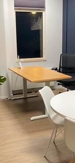 Beuken bureaublad 160*80, Huis en Inrichting, Bureaus, Ophalen, Zo goed als nieuw