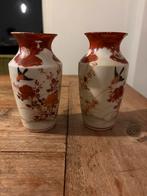 Twee vintage Japanse vaasjes, Antiek en Kunst, Antiek | Vazen, Ophalen of Verzenden