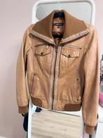 Dames Leren jas, camelkleur., Kleding | Dames, Jassen | Zomer, Ophalen, Bruin, Arma, Maat 34 (XS) of kleiner