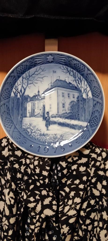 Prachtig Oud Wandbord Royal Copenhagen 1975, Antiek en Kunst, Antiek | Wandborden en Tegels, Ophalen of Verzenden