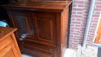 tv meubel, Huis en Inrichting, Kasten | Televisiemeubels, Ophalen, Gebruikt, 100 tot 150 cm, Prachtig massief houten TV meubel