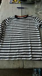 Gestreept shirt maat 122, Blauw, Ophalen of Verzenden, Zo goed als nieuw, Lange mouw