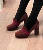 Mooie Clarks hoge hakken met plateau, suede, maat 40, Overige kleuren, Ophalen of Verzenden, Schoenen met hoge hakken, Clarks