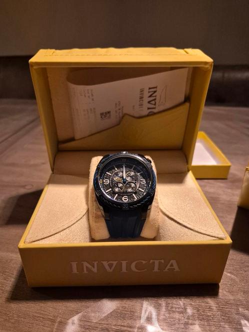 Invicta Aviator Japan Movement horloge in zeer goede staat, Sieraden, Tassen en Uiterlijk, Horloges | Heren, Zo goed als nieuw