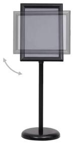 Reclamebord stoepbord klantenstopper zwart A3 GRATIS BEZORGD, Verzenden, Nieuw, Reclamebord