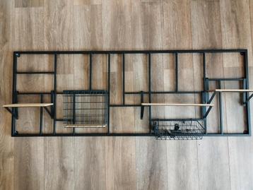 Wanddecoratie zwart ijzer - Wandrek(ken), wandklok Xenos beschikbaar voor biedingen