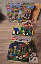 LEGO Minecraft Panda Verblijf 21158 - Compleet!, Ophalen of Verzenden, Zo goed als nieuw, Complete set, Lego