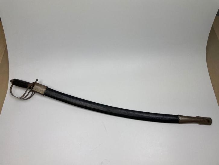 Zwaard in leren houder, Antiek en Kunst, Curiosa en Brocante, Ophalen