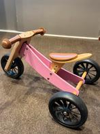 Roze loopfiets Bandits and Angels, Kinderen en Baby's, Speelgoed | Buiten | Voertuigen en Loopfietsen, Ophalen, Zo goed als nieuw