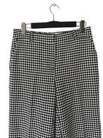 Selected Femme broek zwart wit L, Kleding | Dames, Broeken en Pantalons, Zwart, Maat 42/44 (L), Ophalen of Verzenden, Zo goed als nieuw