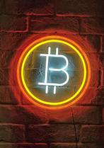 BITCOIN - LED NEON SIGN, Ophalen of Verzenden, Nieuw, Lichtbak of (neon) lamp