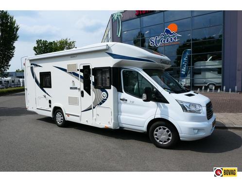 Chausson Welcome 737 Enk. Bed en hefbed, Caravans en Kamperen, Campers, Half-integraal, tot en met 4, Chausson, Diesel, 7 tot 8 meter