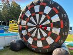 Opblaas dart bord 4 bij 4 met voetballen, Ophalen of Verzenden, Zo goed als nieuw, Dartbord