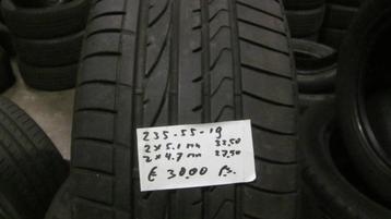 235 55 19 Diverse merken zomerbanden, Michelin 4 season beschikbaar voor biedingen