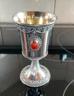 Sterling zilveren Kiddush beker, Ophalen of Verzenden