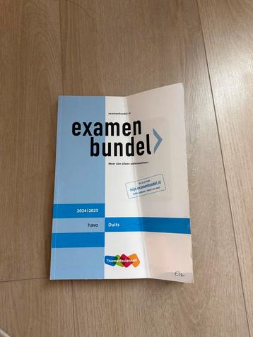 Examenbundel Duits 2024/2025 beschikbaar voor biedingen