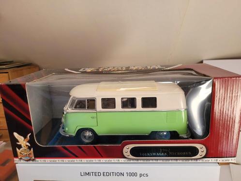 Volkswagen Microbus 1962, Hobby en Vrije tijd, Modelauto's | 1:18, Zo goed als nieuw, Ophalen of Verzenden
