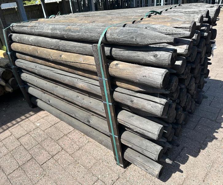 Weidepalen Dura2 geïmpregneerd vuren - nieuw, Tuin en Terras, Palen, Balken en Planken, Nieuw, Palen, 250 cm of meer, Ophalen