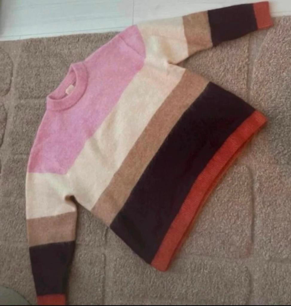 H&M premium mohair/wol mix trui, maat M, Verzenden, Zo goed als nieuw, Maat 38/40 (M)