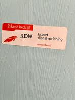auto export  kenteken en export documenten :