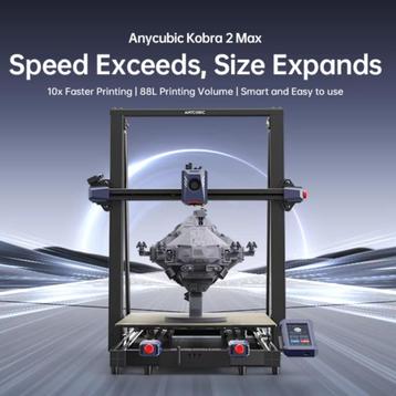 Anycubic Kobra 2 Max 3D-Printer (42x42x50cm) - Nieuw beschikbaar voor biedingen