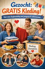 Kleding, accessoires en schoenen donatie, Ophalen, Gedragen