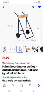 Nieuwe aanhangmotor trolley, Watersport en Boten, Ophalen