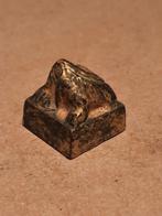 Vergulde zegelstempel bodemvondst, Verzenden