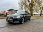 Audi A4 S-line 1.4 Tfsi 150pk S Tronic 2018 Zwart Avant, Auto's, 4 cilinders, A4, Zwart, Origineel Nederlands
