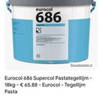 Eurocol 686 tegellijm - 18kg, Ophalen, Nieuw, Overige materialen, Minder dan 5 m²
