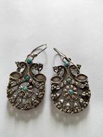 Antieke zilveren oorbellen., Verzenden, Zilver, Oorbellen