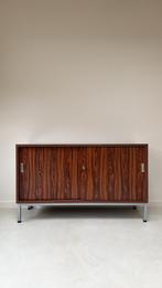 Vintage palissander kast met schuifdeuren, Huis en Inrichting, Kasten | Overige, Ophalen, Gebruikt, Nvt, Nvt