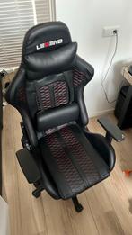 Legends gaming chair, Ophalen, Gebruikt, Zwart, Gaming bureaustoel