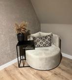 Ronde Loveseat/Fauteuil met kussens | Elke kleur & stof, Luxe, Nieuw, 75 tot 100 cm, Ophalen of Verzenden