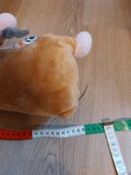 AH hamster knuffel oranje voetbal met trommel, Ophalen of Verzenden, Overige typen