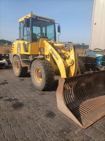 WIELLADER SHOVEL KOMATSU WA 75 beschikbaar voor biedingen